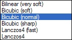 DivX codec - resize filter