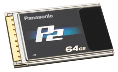 P2 64GB card Panasonic