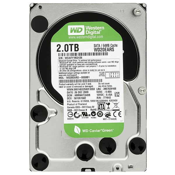 Western Digital Caviar Green 2TB (WD20EARS)